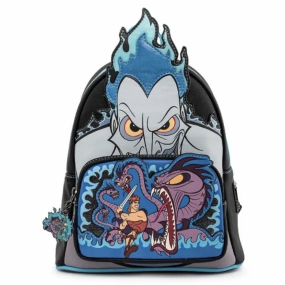 Loungefly Disney Villains Scene Hades Mini Backpack HERCULES NEW